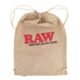 BOLSA DE TELA CON CUERDAS RAW